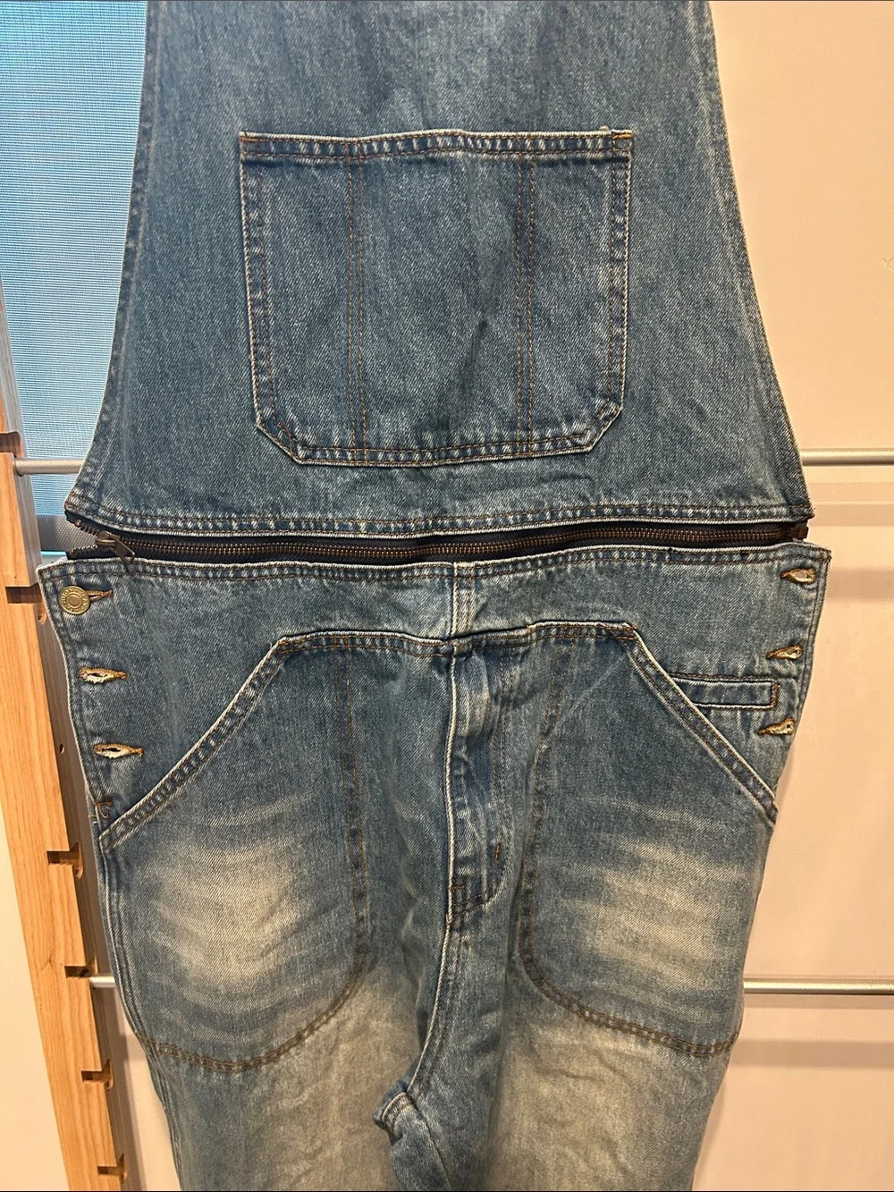 Denim Overalls - Blue Men Jeans Overalls